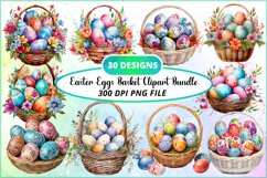 Easter Clipart,Easter Clip Art,Watercolor Easter,Easter Basket,Floral Basket,Flower Basket,Egg Basket,Easter Egg,Watercolor Floral,Spring Clipart,Spring Clip Art,Watercolor Spring,Watercolor Basket,Digital Crafting,Clip Art,Digital Clipart,Clipart Pack,Sc