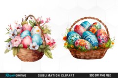 Easter Clipart,Easter Clip Art,Watercolor Easter,Easter Basket,Floral Basket,Flower Basket,Egg Basket,Easter Egg,Watercolor Floral,Spring Clipart,Spring Clip Art,Watercolor Spring,Watercolor Basket,Digital Crafting,Clip Art,Digital Clipart,Clipart Pack,Sc