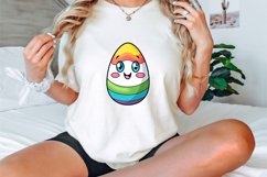 Watercolor Easter Emoji Egg Clipart Bundle Product Image 3