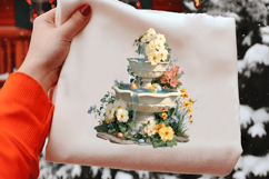 Watercolor Easter Garden Clipart Product Image 2