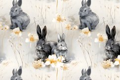 Watercolor Easter Seamless Paper Sublimation|PNG Patterns Product Image 4