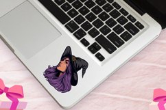 Watercolor Witch Sticker Clipart Bundle Product Image 4