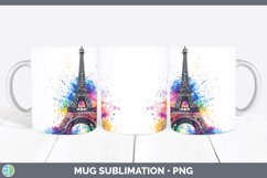 GorgeousWatercolor Mug Wrap design.