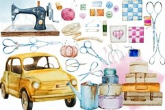 Watercolor Set of Isolated Illustrations. EPS/PSD/JPG Product Image 3