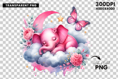 watercolor elephant cloud png, cute elephant clipart, baby elephant watercolor, nursery elephant sublimation, pastel elephant png, dreamy elephant printable, watercolor elephant art, elephant cloud illustration, baby shower elephant clipart, soft watercol