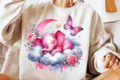 watercolor elephant cloud png, cute elephant clipart, baby elephant watercolor, nursery elephant sublimation, pastel elephant png, dreamy elephant printable, watercolor elephant art, elephant cloud illustration, baby shower elephant clipart, soft watercol