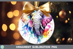 GorgeousWatercolor Ornament design.