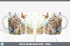 GorgeousWatercolor Mug Wrap design.