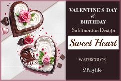 Enhance your project with this exquisite clipart of a heart with cream and chocolate. Perfect addition to greeting cards, banners, and advertising materials!