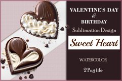 Enhance your project with this exquisite clipart of a heart with cream and chocolate. Perfect addition to greeting cards, banners, and advertising materials!