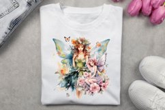 Watercolor fairy clipart Sublimation PNG Product Image 3