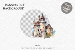 Watercolor Fairytale Castle Fantasy Kingdom Clipart PNG Art  Transparent Print for invitation t-shirt designs sublimation kids printable digital Magic Nursery watercolor Fairytale Castle Fantasy Kingdom png, landscape clipart  jpeg sublimation clip art