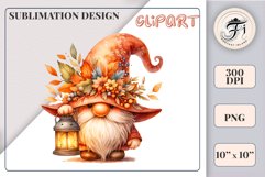 Explore our cozy watercolor clipart featuring a fall gnome and festive pumpkin. Perfect for Thanksgiving crafts, invitations, scrapbooking, and creative autumn projects.