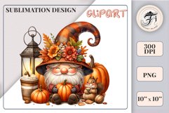 Explore our cozy watercolor clipart featuring a fall gnome and festive pumpkin. Perfect for Thanksgiving crafts, invitations, scrapbooking, and creative autumn projects.