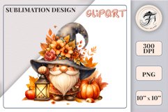 Explore our cozy watercolor clipart featuring a fall gnome and festive pumpkin. Perfect for Thanksgiving crafts, invitations, scrapbooking, and creative autumn projects.