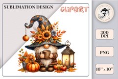 Explore our cozy watercolor clipart featuring a fall gnome and festive pumpkin. Perfect for Thanksgiving crafts, invitations, scrapbooking, and creative autumn projects.