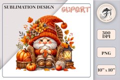 Explore our cozy watercolor clipart featuring a fall gnome and festive pumpkin. Perfect for Thanksgiving crafts, invitations, scrapbooking, and creative autumn projects.