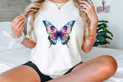 Watercolor Fantasy Butterfly Clipart Bundle Product Image 3