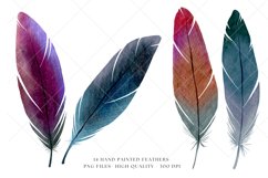 Watercolor Feather Clipart | Feather Png Files