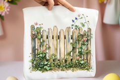 Watercolor Fence Clipart Product Image 2