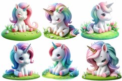 Watercolor Field Sublimation Clipart Product Image 2