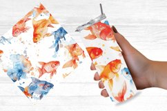 Watercolor Fish Digital Paper Bundle Product Image 5
