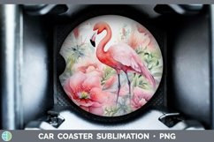 GorgeousWatercolor Car Coaster design.