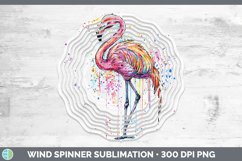 GorgeousWatercolor Wind Spinner design.