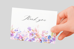 Watercolor Floral Border PNG Product Image 3