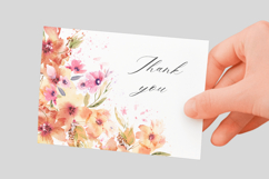 Watercolor Floral Corner PNG Product Image 3