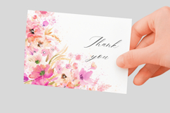 Watercolor Floral Corner PNG Product Image 3