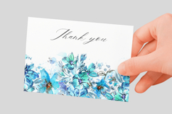Watercolor Floral Border PNG Product Image 3
