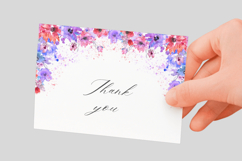 Watercolor Floral Border PNG Product Image 2