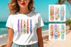 Floral Watercolor Brushstroke PNG 1 Product Image 2