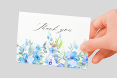 Watercolor Floral Border PNG Product Image 3