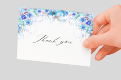 Watercolor Floral Border PNG Product Image 3