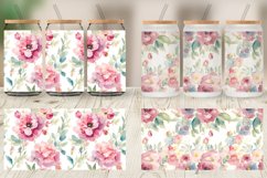 Glass Can Wraps Watercolor floral Product Image 6