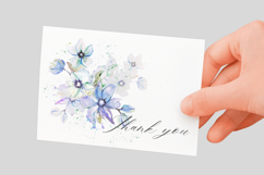 Watercolor Floral Arrangement PNG Product Image 3