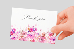 Watercolor Floral Border PNG Product Image 3
