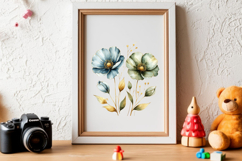 Watercolor Floral Clipart Bundle Product Image 4