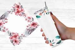 Watercolor Floral Frame Digital Paper Bundle Product Image 5