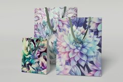 Watercolor floral pastel digital papers and pattern designs Product Image 3