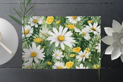 Watercolor Floral Border for wedding invitations Product Image 1