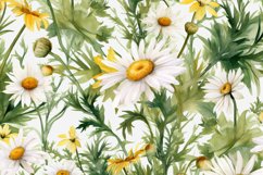 Watercolor Floral Border, Wedding card illustration Product Image 2