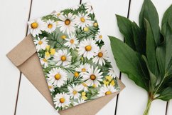 Watercolor Floral Border, Wedding card illustration Product Image 1