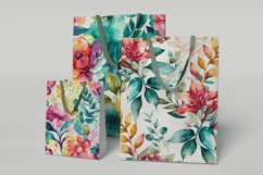 Watercolor Floral Pattern Design Bundle, colorful patterns Product Image 3