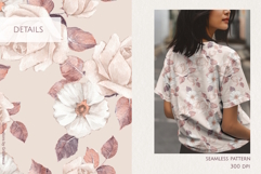 Watercolor Floral Seamless Pattern Set Product Image 2