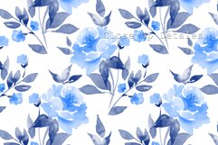 Watercolor floral seamless patterns Product Image 2