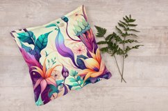 floral watercolor patterns and digital papers Product Image 4