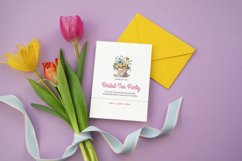 50 Watercolor Vintage Floral Teacup Spring Clipart Png Product Image 5